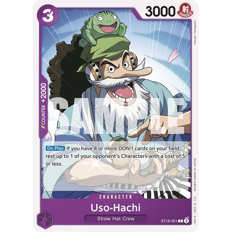 Uso-Hachi [Starter Deck: PURPLE Monkey.D.Luffy]