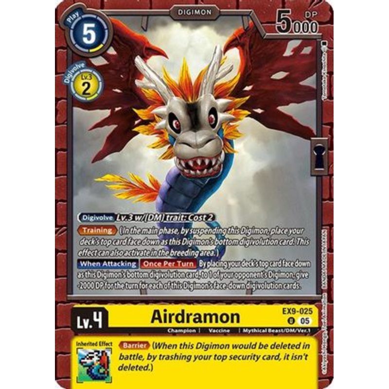 Airdramon (EX9-025) – [Versus Monsters] Near Mint
