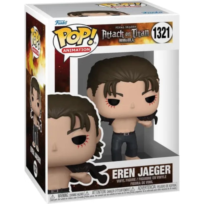 Funko Pop! Animation: Attack on Titan – Eren Jaeger #1321