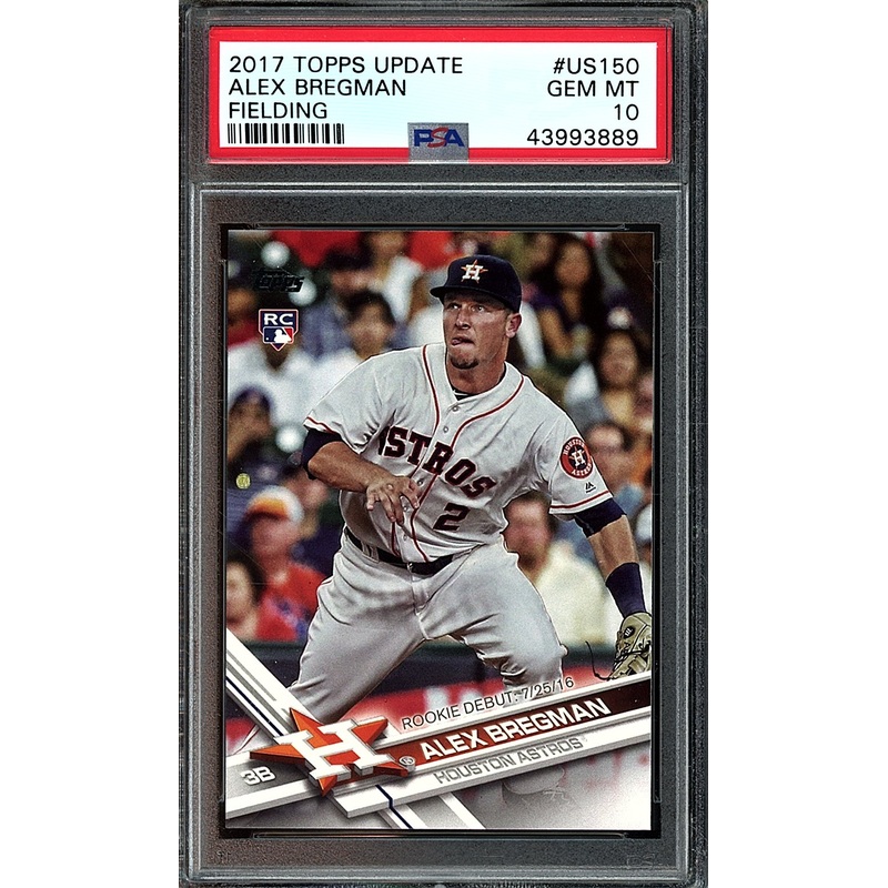 ALEX BREGMAN | 2017 TOPPS UPDATE | PSA GEM MT 10