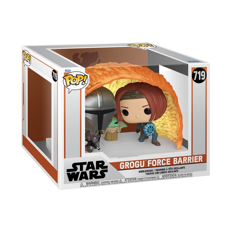 [DAMAGED BOX] Funko Pop! Deluxe: Mandalorian – Grogu Force Bubble #719 (Copy)