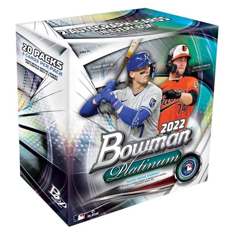 2022 Bowman Platinum Baseball Mega Box