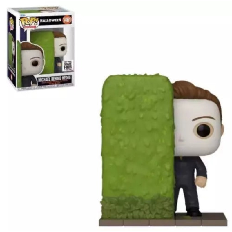 (DAMAGED BOX) Funko Pop! Movies: Halloween – Michael Behind Hedge #1461 (Hot Topic Scare Fair ’23)