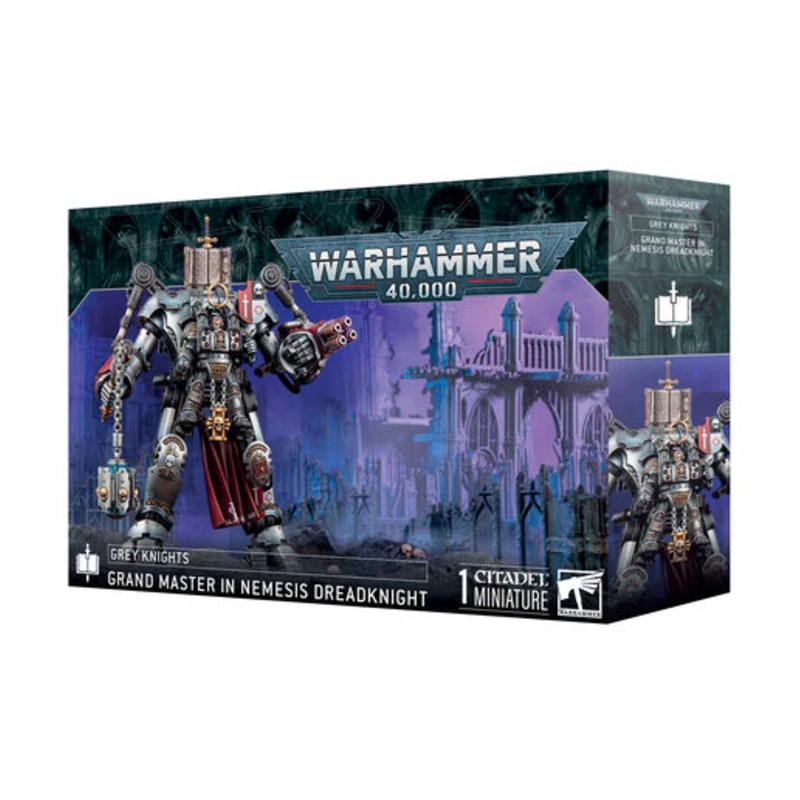 [Pre-Order] Grey Knights: Grandmaster in Nemesis Dreadknight [Sep 20, 2025]