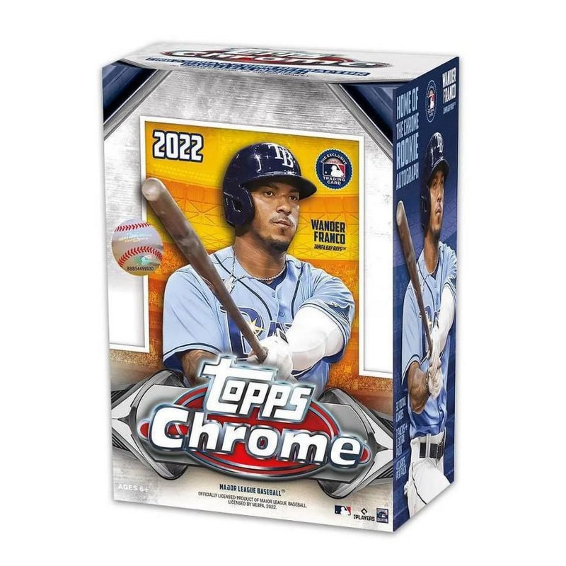 2022 Topps Chrome Baseball Blaster Box A