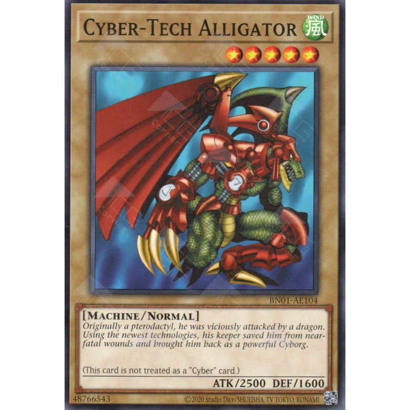 BN01-AE104 Cyber-Tech Alligator (N) single