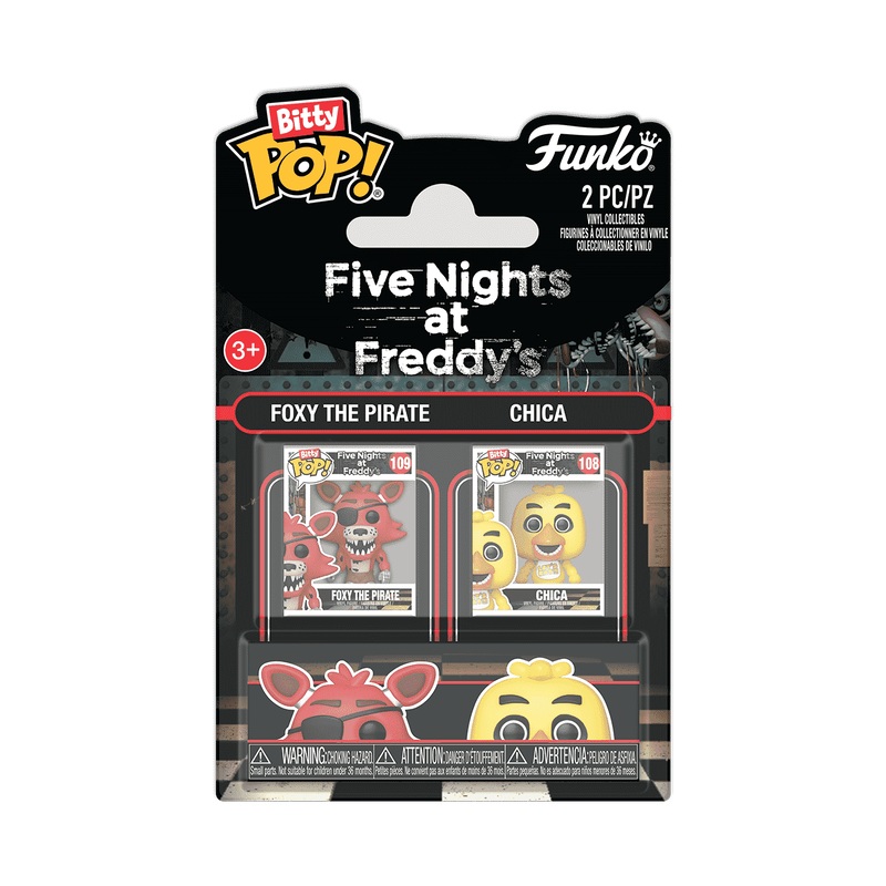 Funko Bitty POP! 2 Pack: Five Nights at Freddy’s – Foxy & Chica