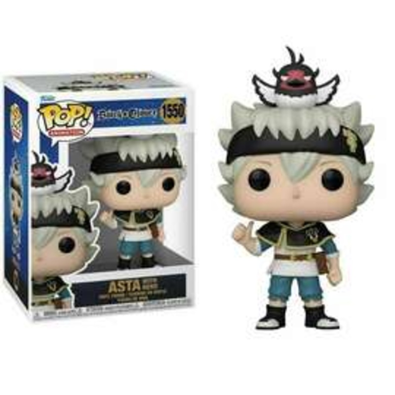 Funko Pop! Animation: Black Cover – Asta W/ Nero #1550