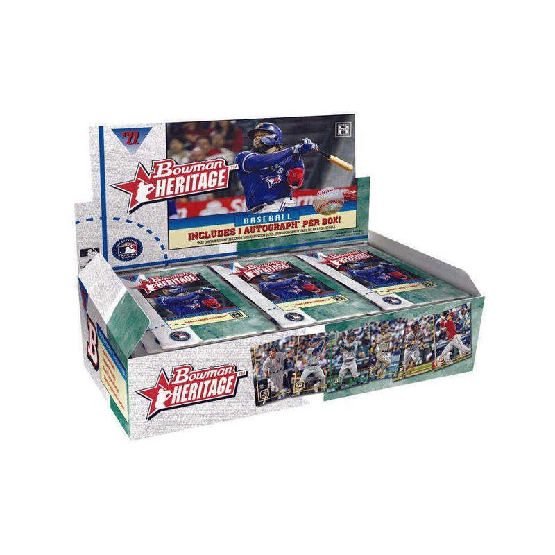 2022 Bowman Heritage Hobby Box
