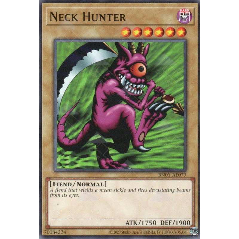 BN01-AE079 Neck Hunter (N) single