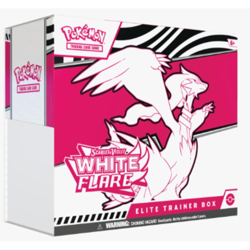 White Flare Elite Trainer Box
