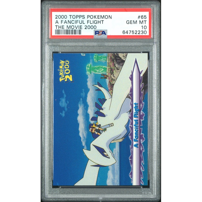 A FANCIFUL FLIGHT | 2000 TOPPS POKEMON THE MOVIE 2000 65 | THE MOVIE 2000 | PSA GEM MT 10