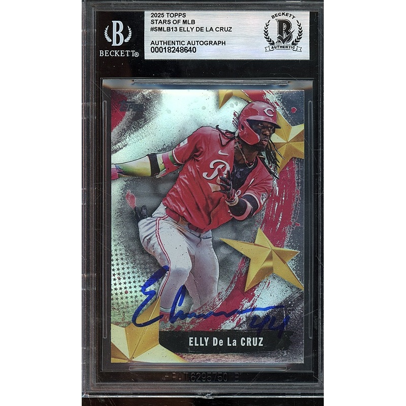 2025 Topps Stars of MLB Elly De La Cruz BGS AUTHENTIC