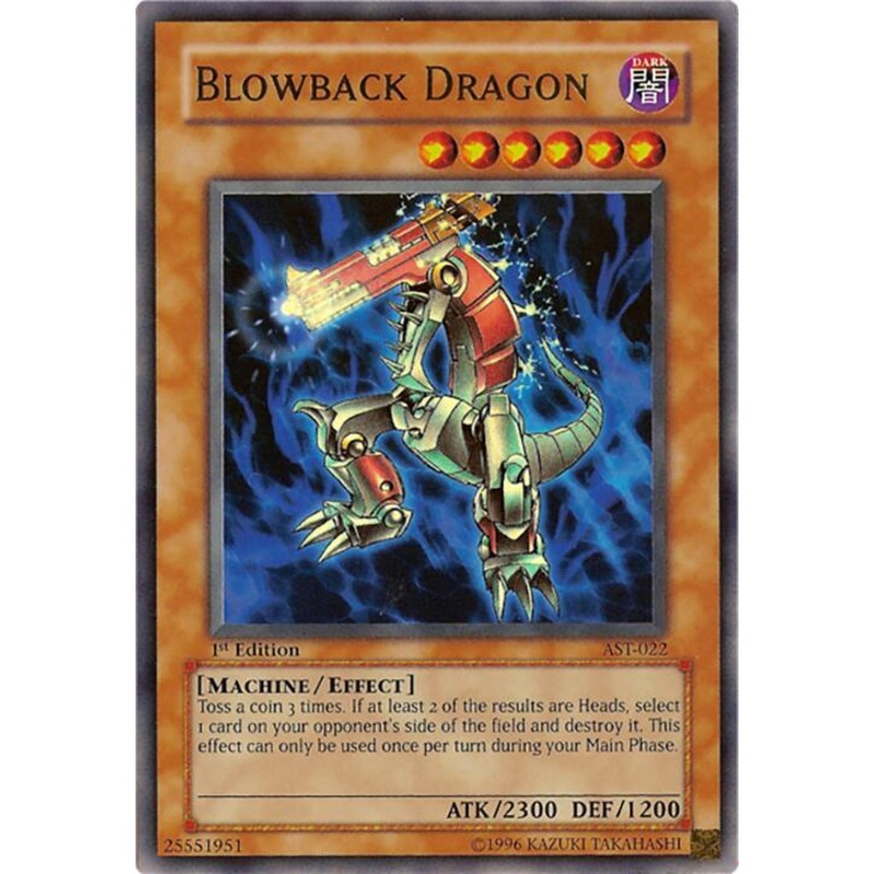 Blowback Dragon (1st Edition) – Ancient Sanctuary – AST-022