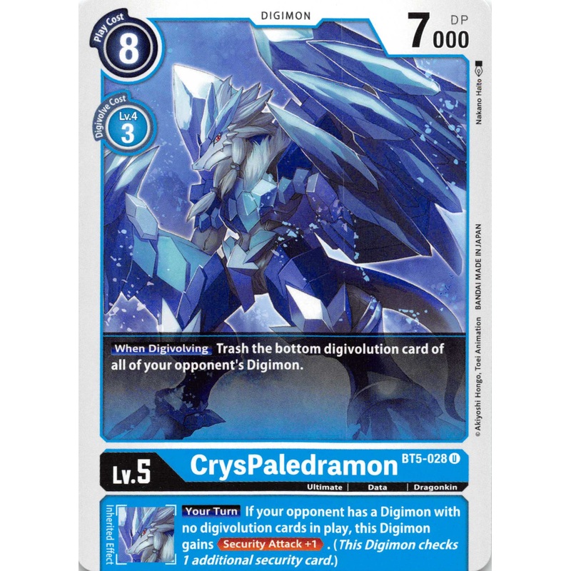 CrysPaledramon [BT5-028] [Battle of Omni] Normal