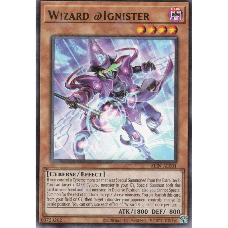 ALIN-AE001 Wizard @Ignister (R) Single