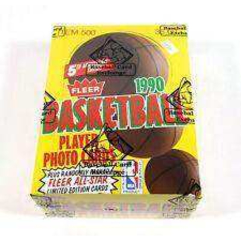 1990 Fleer Update Sealed Box BBCE FASC