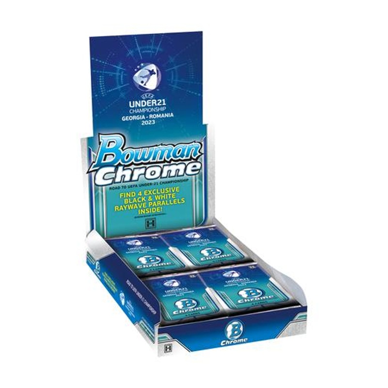 2022 Bowman Chrome Road to UEFA Under-21 European Championship Soccer Lite Box