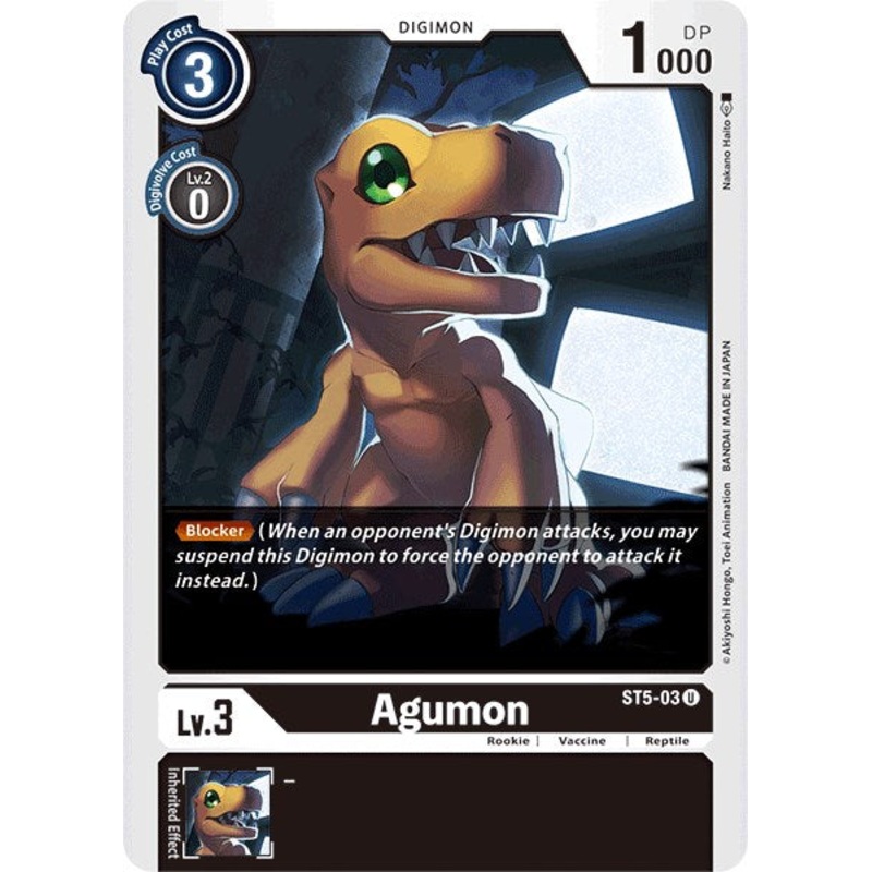 Agumon [ST5-03] [Starter Deck 05: Machine Black] Normal