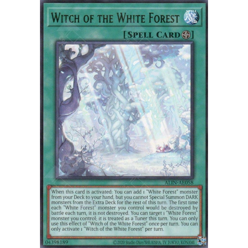ALIN-AE058 Witches of the White Forest (R) Single