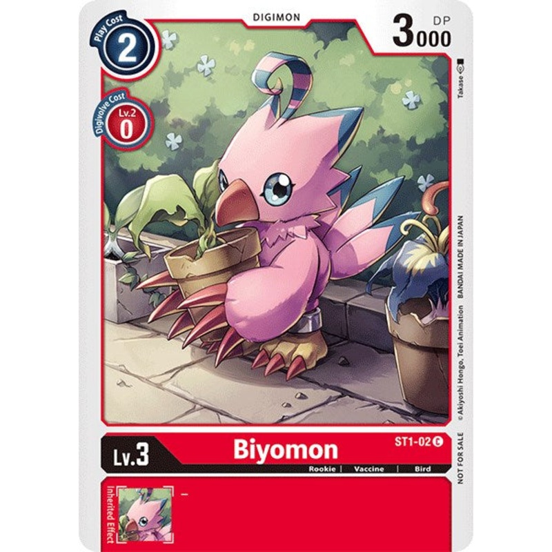Biyomon (Official Tournament Pack Vol.3) [ST1-02] [Starter Deck 01: Gaia Red] Normal