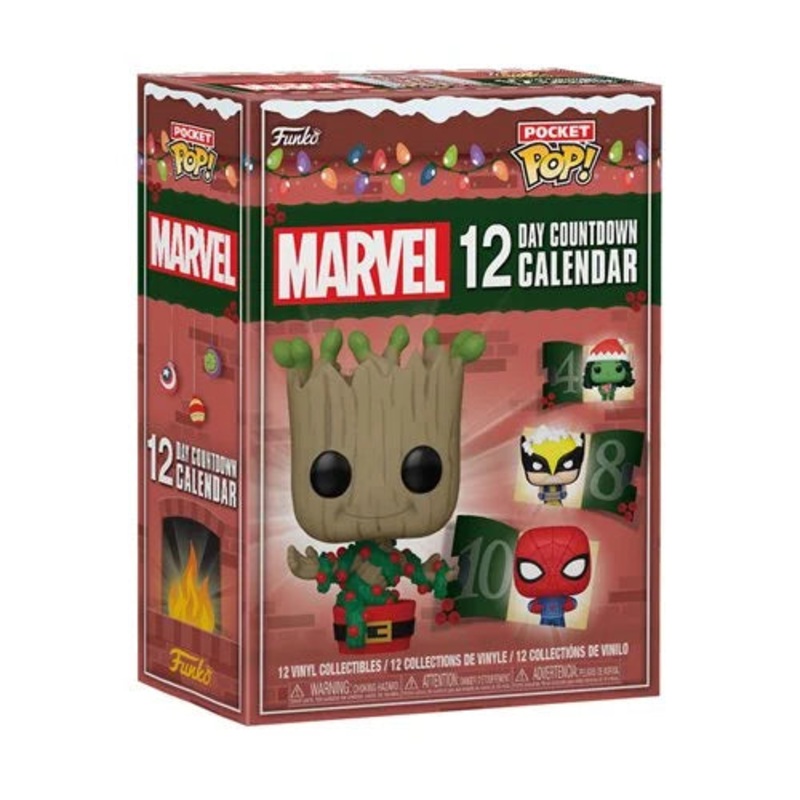 Funko Pop! Pocket Marvel: 12 Day Advent Calendar 2024