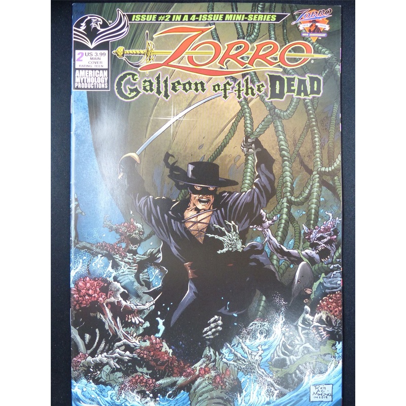ZORRO: Galleon of the Dead #2 – May 2023 Mythology Comic #6U