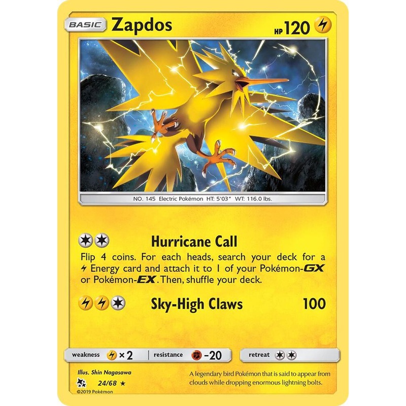 Zapdos Holo 24/68
