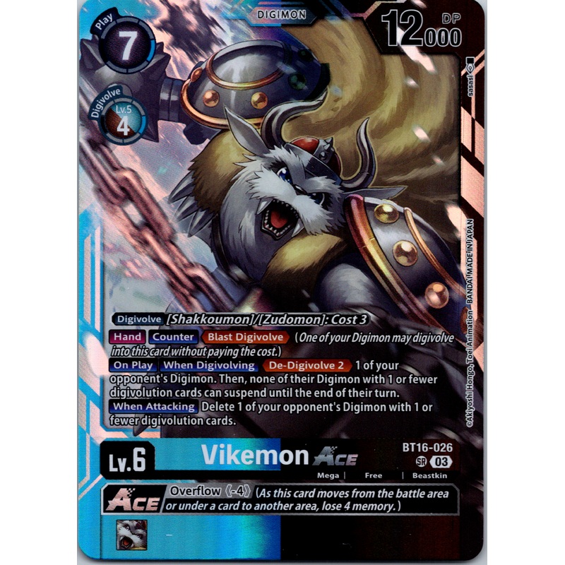 Vikemon ACE [BT16-026-SR] [Beginning Observer] Foil