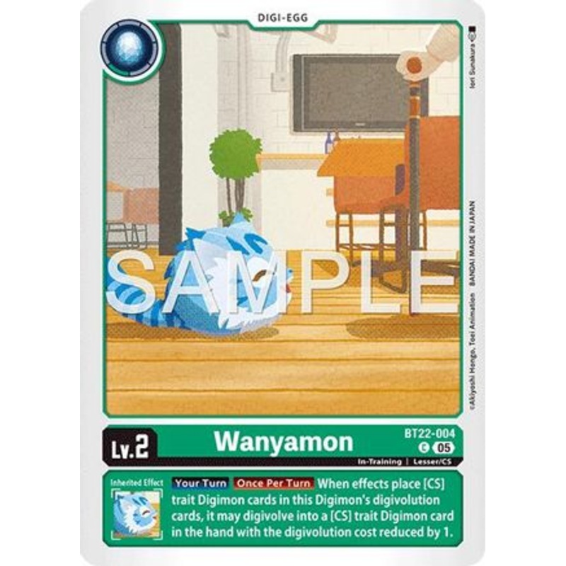 Wanyamon (BT22-004) – [Cyber Eden] Near Mint