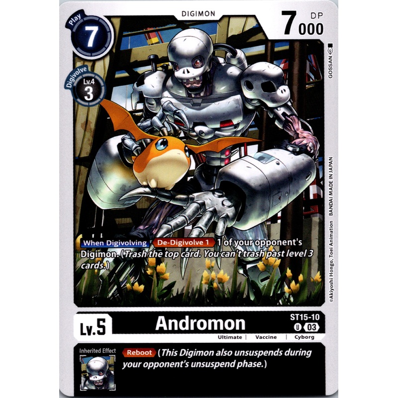 Andromon [ST15-10] [Starter Deck 15: Dragon of Courage] Normal