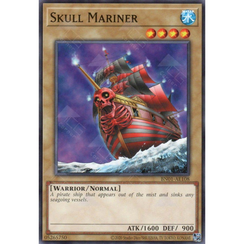 BN01-AE108 Skull Mariner (N) single