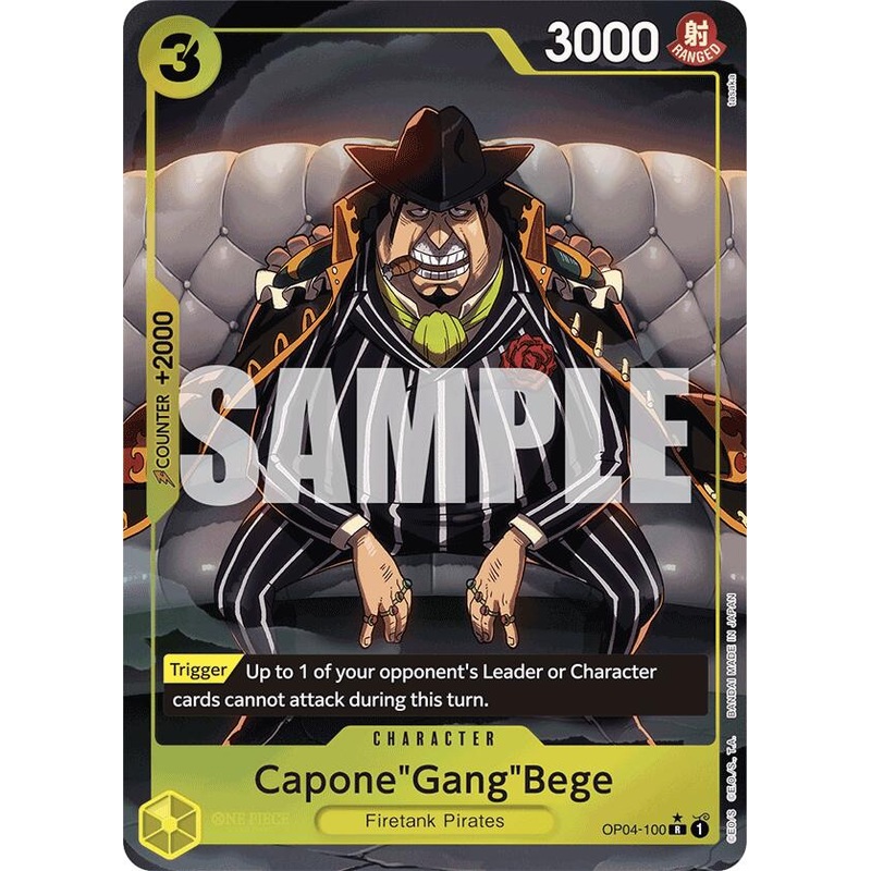 Capone”Gang”Bege (OP04-100) (Alternate Art) [Premium Booster -The Best-]