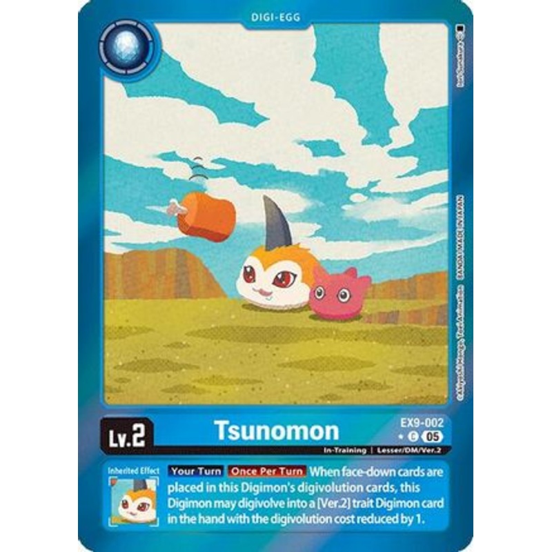 Tsunomon (Limited Foil) (EX9-002) – [Versus Monsters] Foil Near Mint