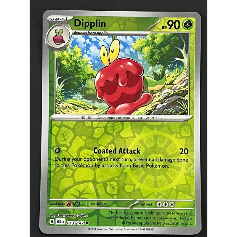 013/142 Dipplin – Pokmon Stellar Crown Common Reverse