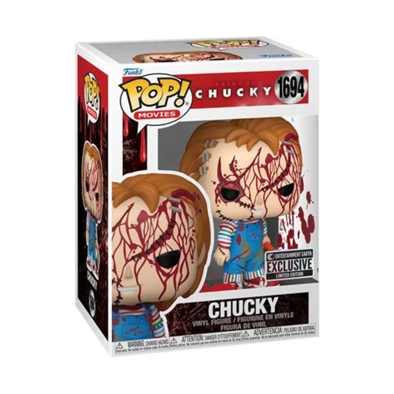Funko Pop Movies – Bride of Chucky: Chucky (Entertainment Earth Exclusive) #1694