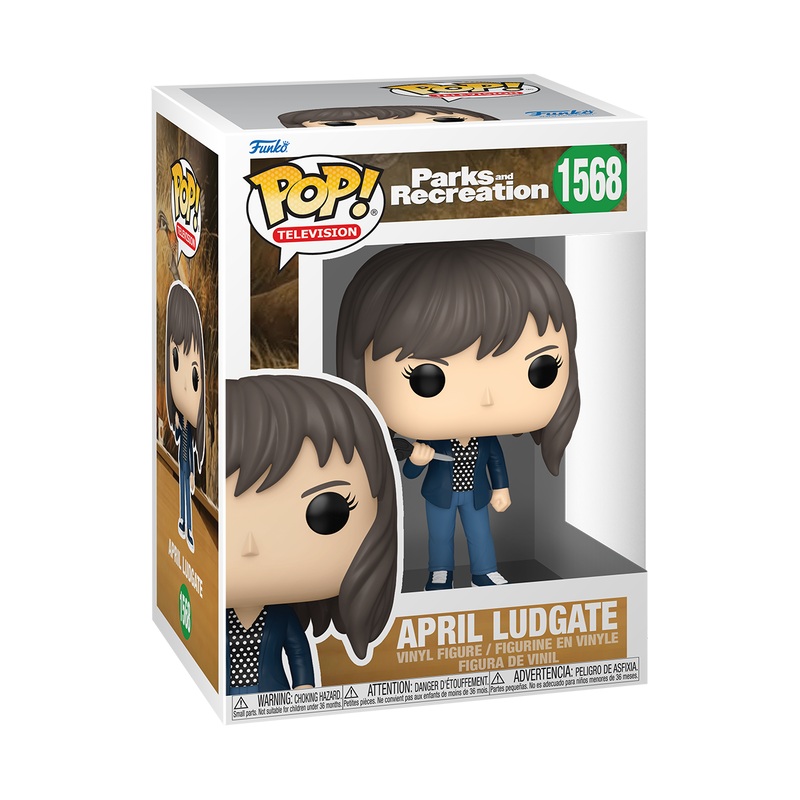 Funko Pop! Television: Parks and Recreation – April Ludgate with Scissors #1568