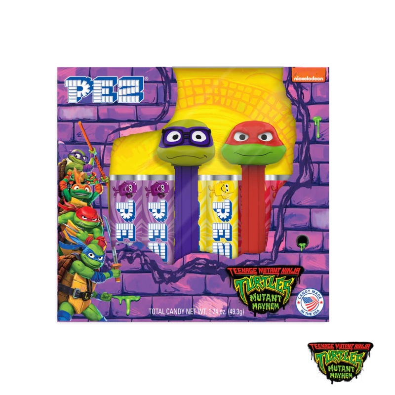PEZ Teenage Mutant Ninja Turtle Gift Set Twin Pack (SNG12)