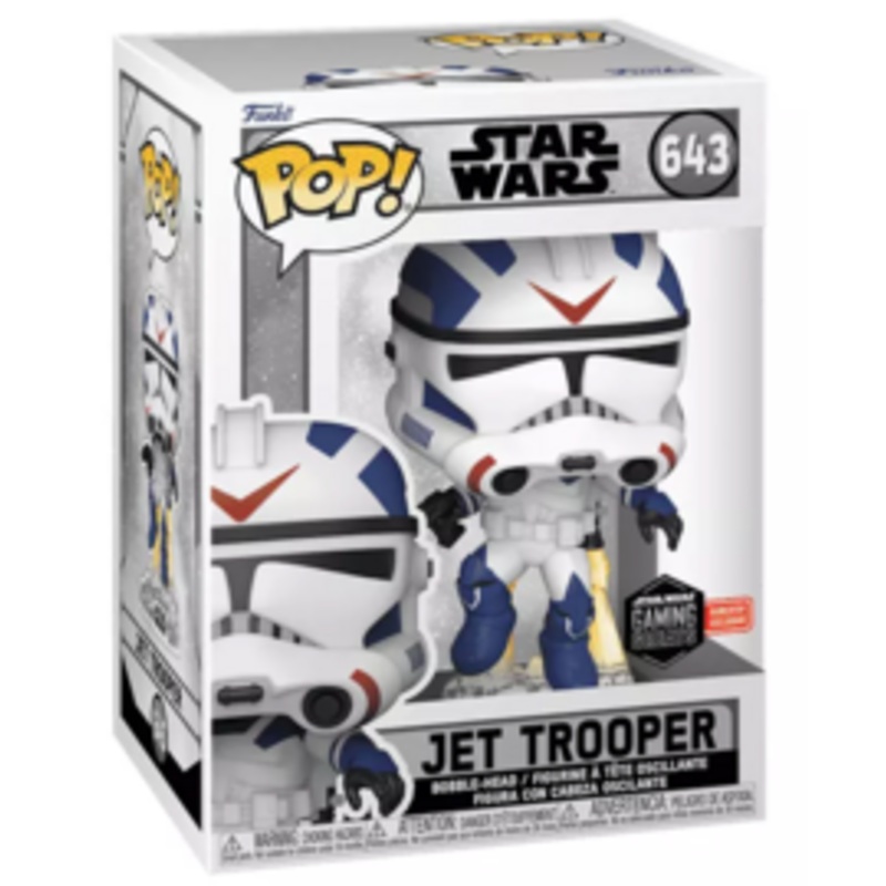 Funko Pop! Star Wars : Star Wars – Jet Trooper (Gamestop Exclusive) #643