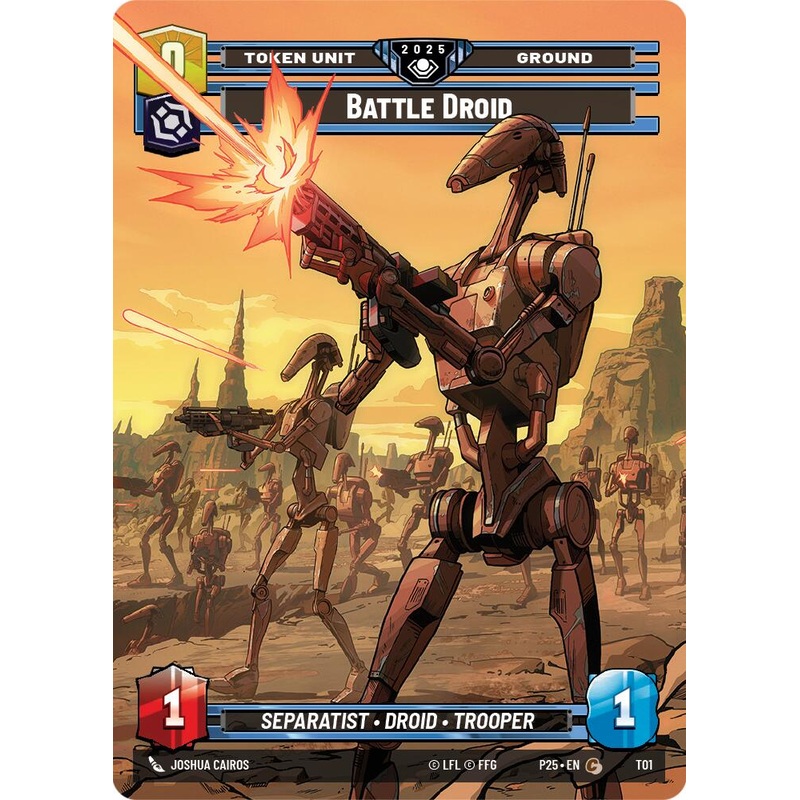 Battle Droid // Clone Trooper (T01 // T03) (T01 // T03) [Organized Play Promos]