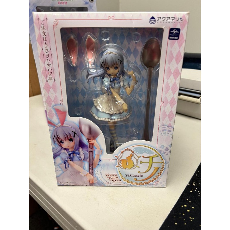 Is the order a rabbit figure Chino Kafuu Tippy 1/8 Alice Style Aquamarine