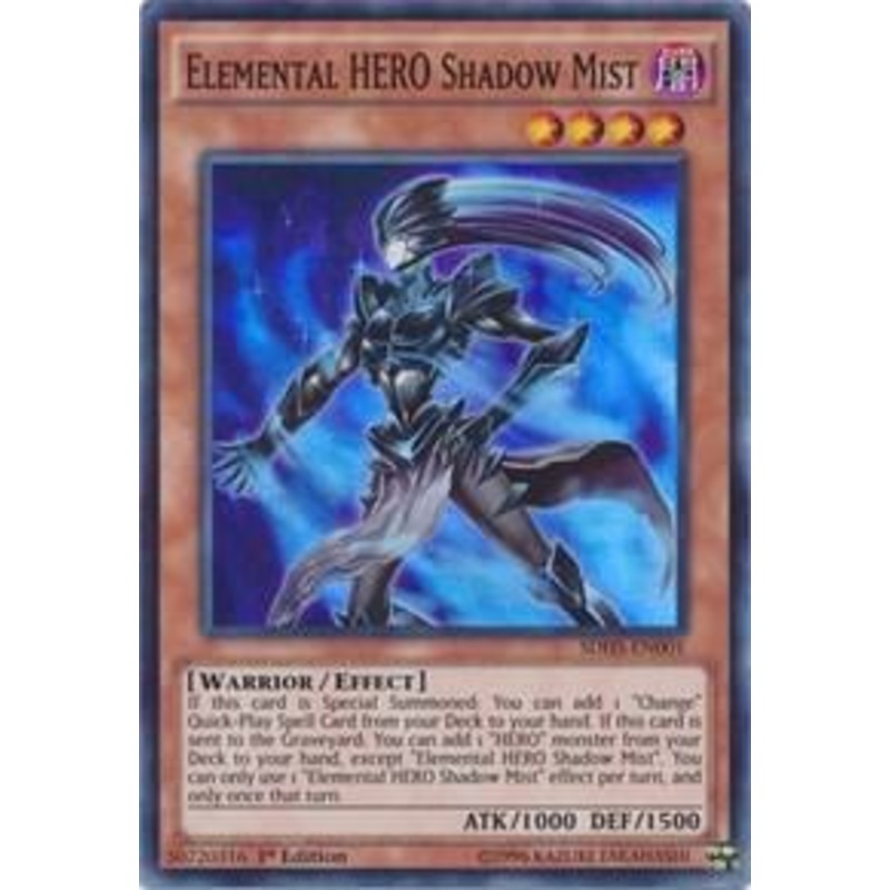 Elemental HERO Shadow Mist – Structure Deck: HERO Strike – SDHS-EN001