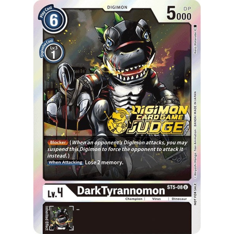 DarkTyrannomon (Judge Pack 1) [ST5-08] [Starter Deck 05: Machine Black] Foil