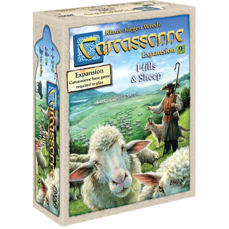 Carcassonne – Hills & Sheep Expansion