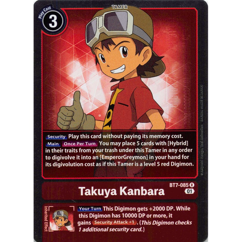 Takuya Kanbara [BT7-085] [Next Adventure] Foil