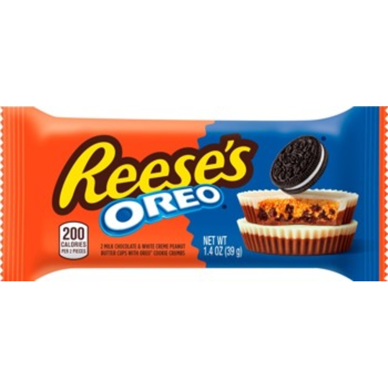 Reese’s Peanut Butter & Oreo Filled Milk & White Chocolate – 1.4oz Pouch Single