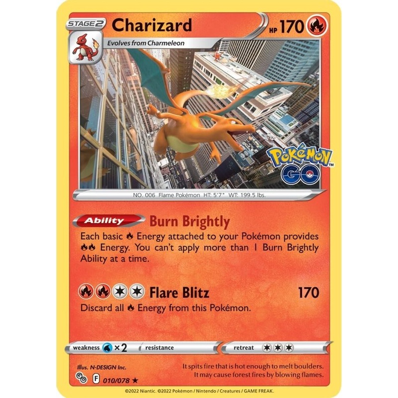 Charizard Holo 010/078
