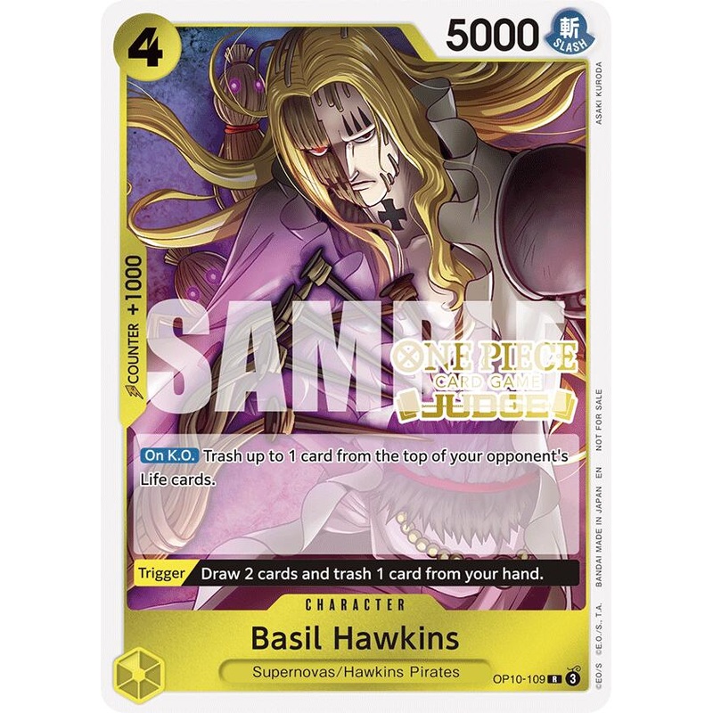 Basil Hawkins (Judge Pack Vol. 6) [One Piece Promotion Cards]
