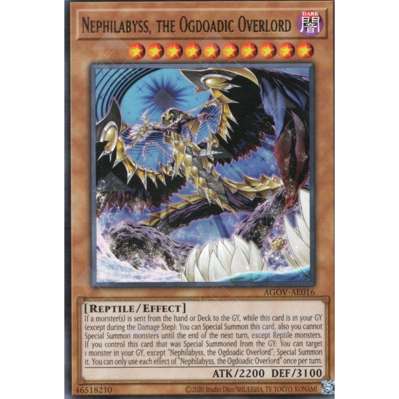 AGOV-AE016 Nephilabyss, the Ogdoadic Overlord (R) single