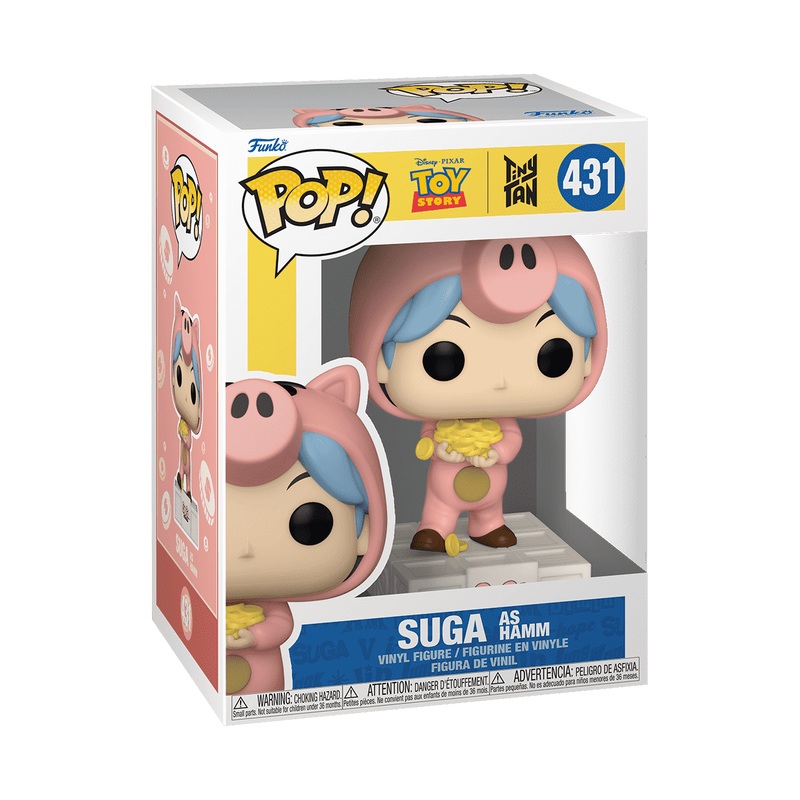 Funko Pop! Rocks: Toy Story x Tiny TAN – Suga as Hamm #431